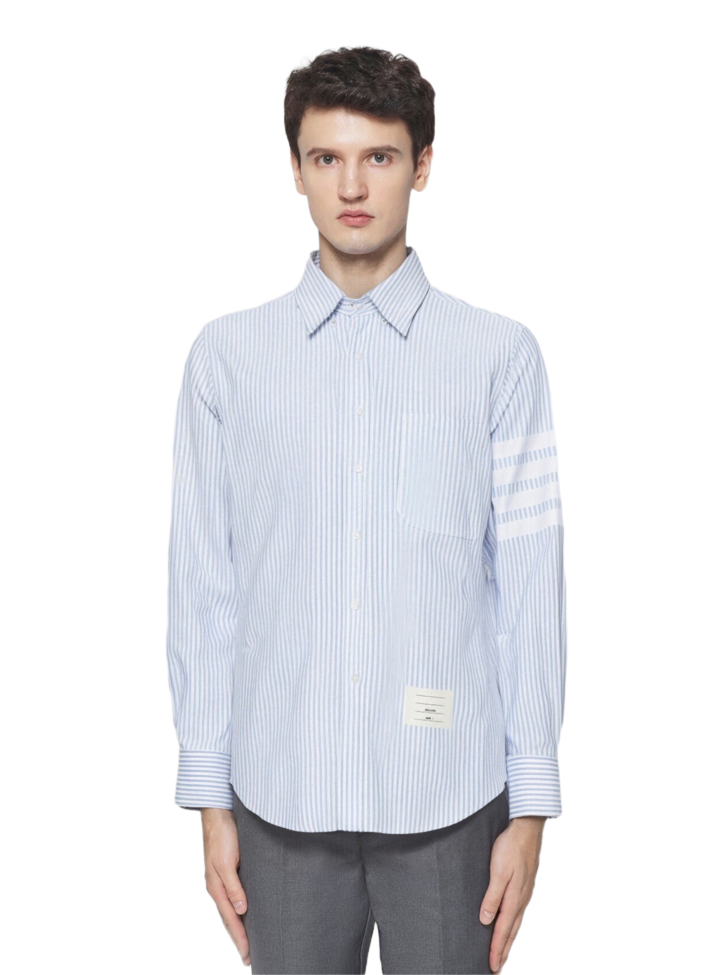 2025SS Striped white stripe shirt  TREND