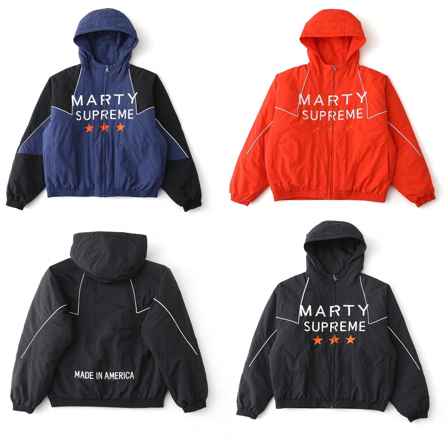 Star Letter Logo Padded Jacket