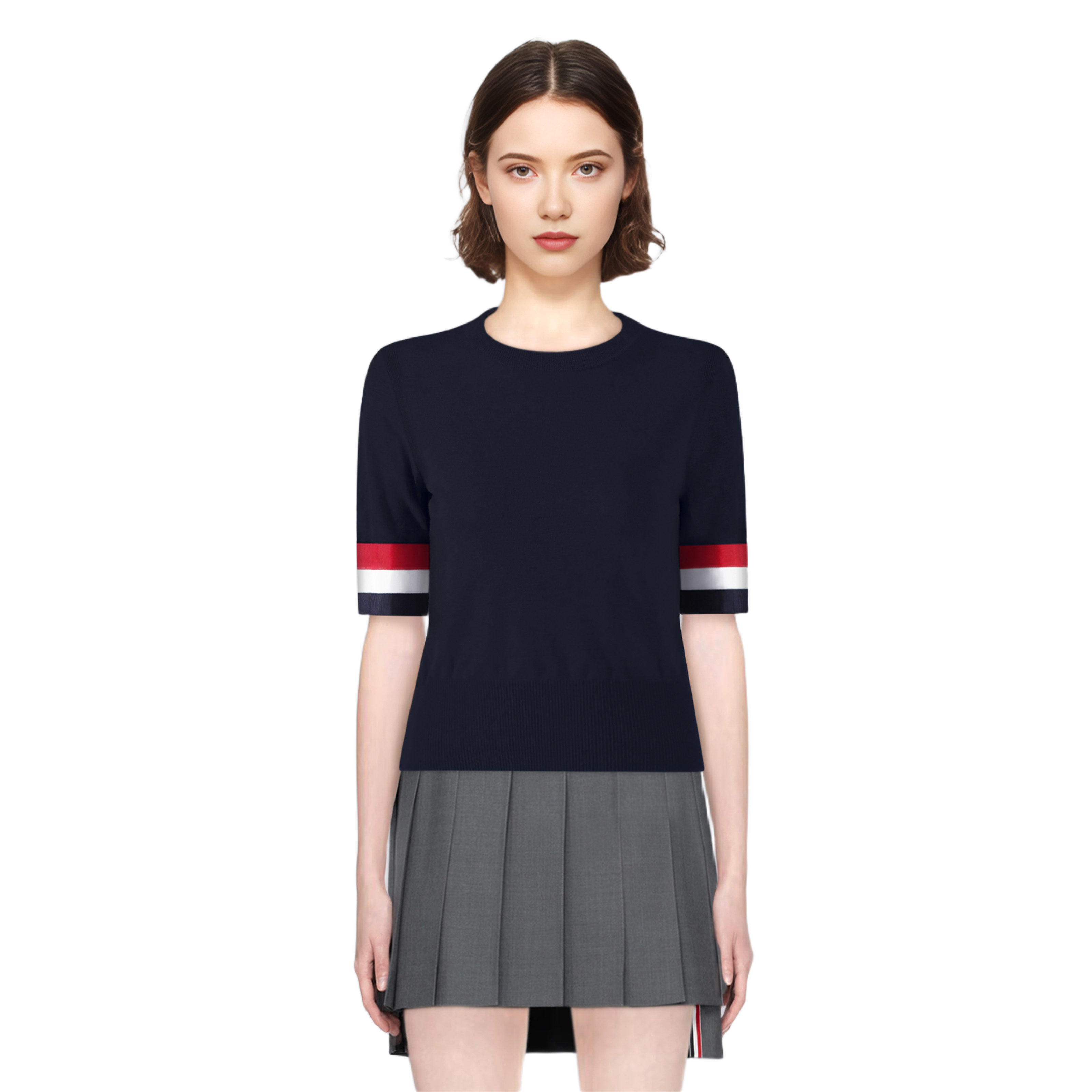Womens Knitted Wool POLO Shirt????¡§¡è?¡§¡è??¡§o?  TREND