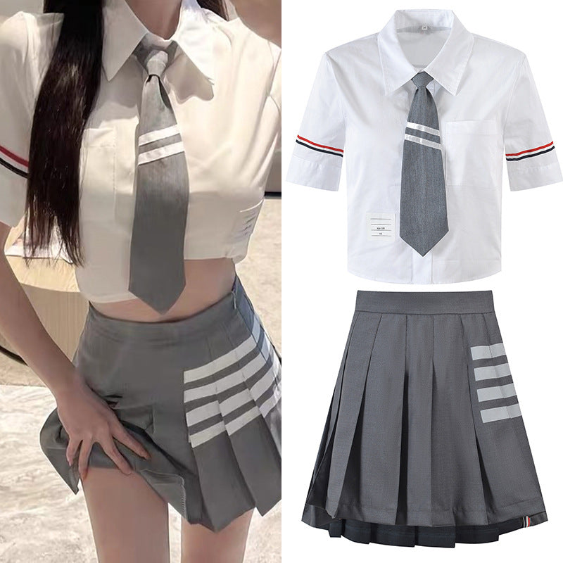 Womens shirt and skirt two piece set  TREND