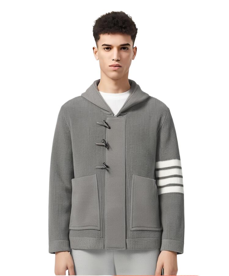 Unisex Chunky Knit Jacket  TREND