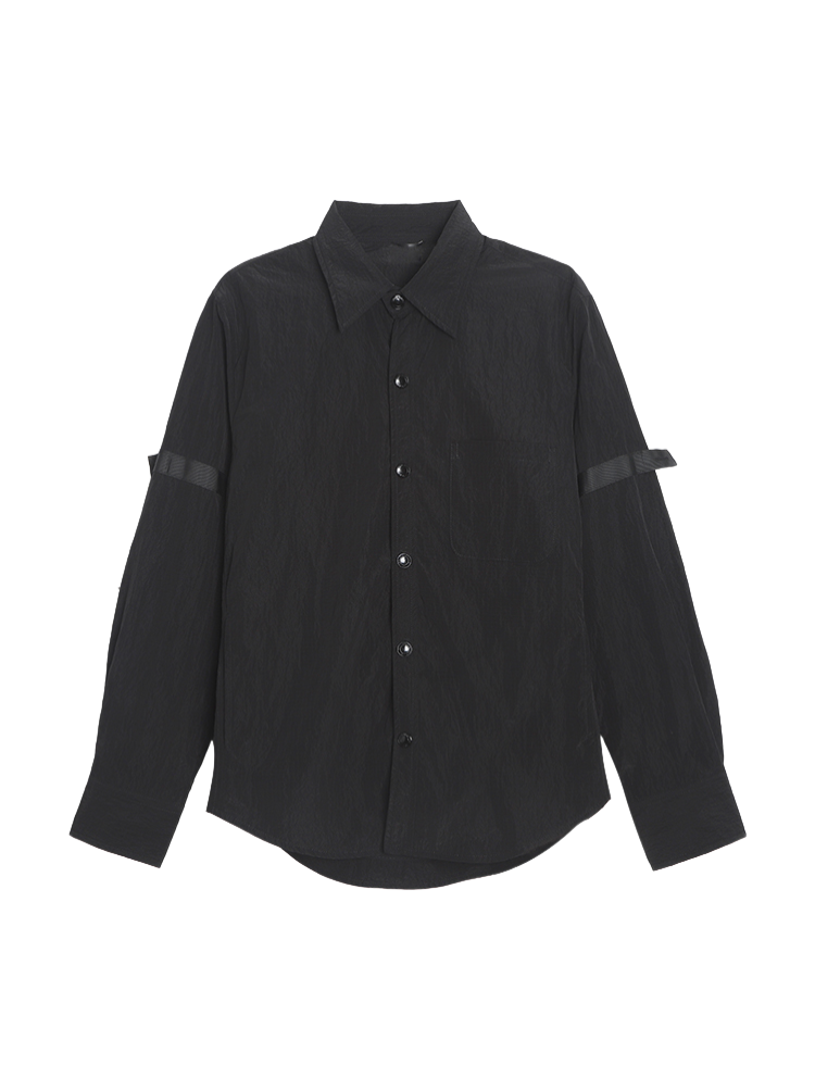 2025SSS Double sleeve patch shirt  TREND
