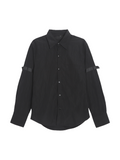 2025SSS Double sleeve patch shirt  TREND