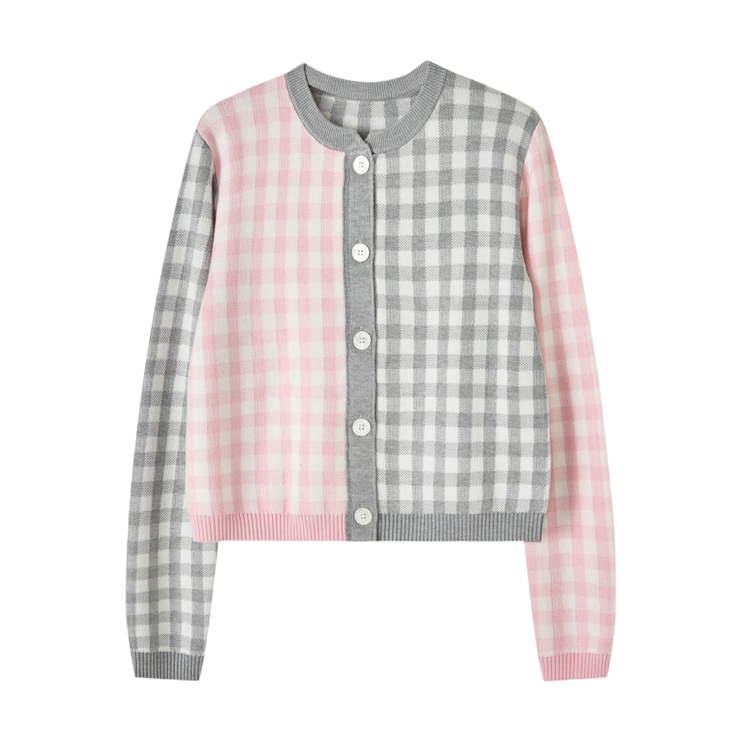 2025SS  Wool plaid cardigan  TREND