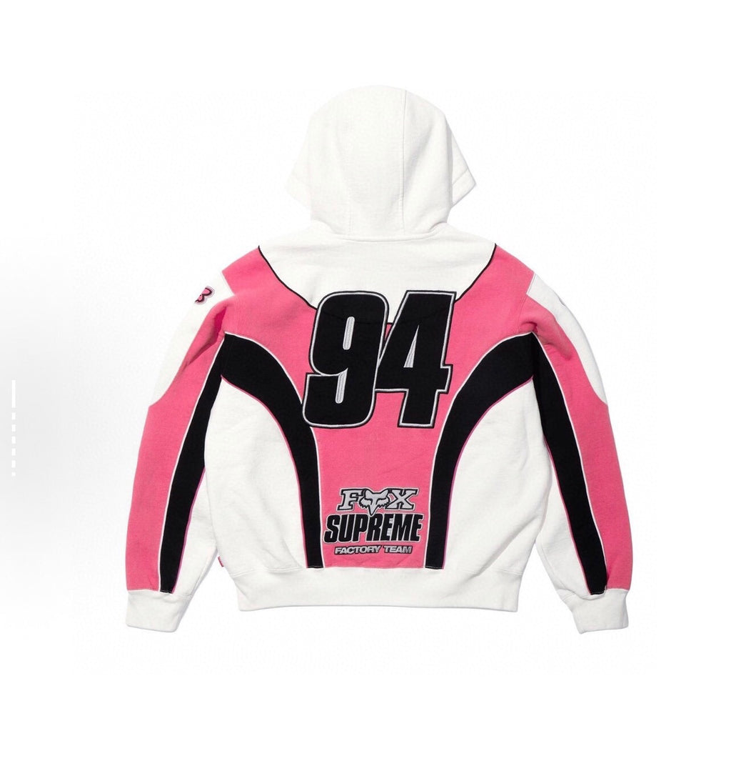 Graphic Print Zip-Up Hoodie