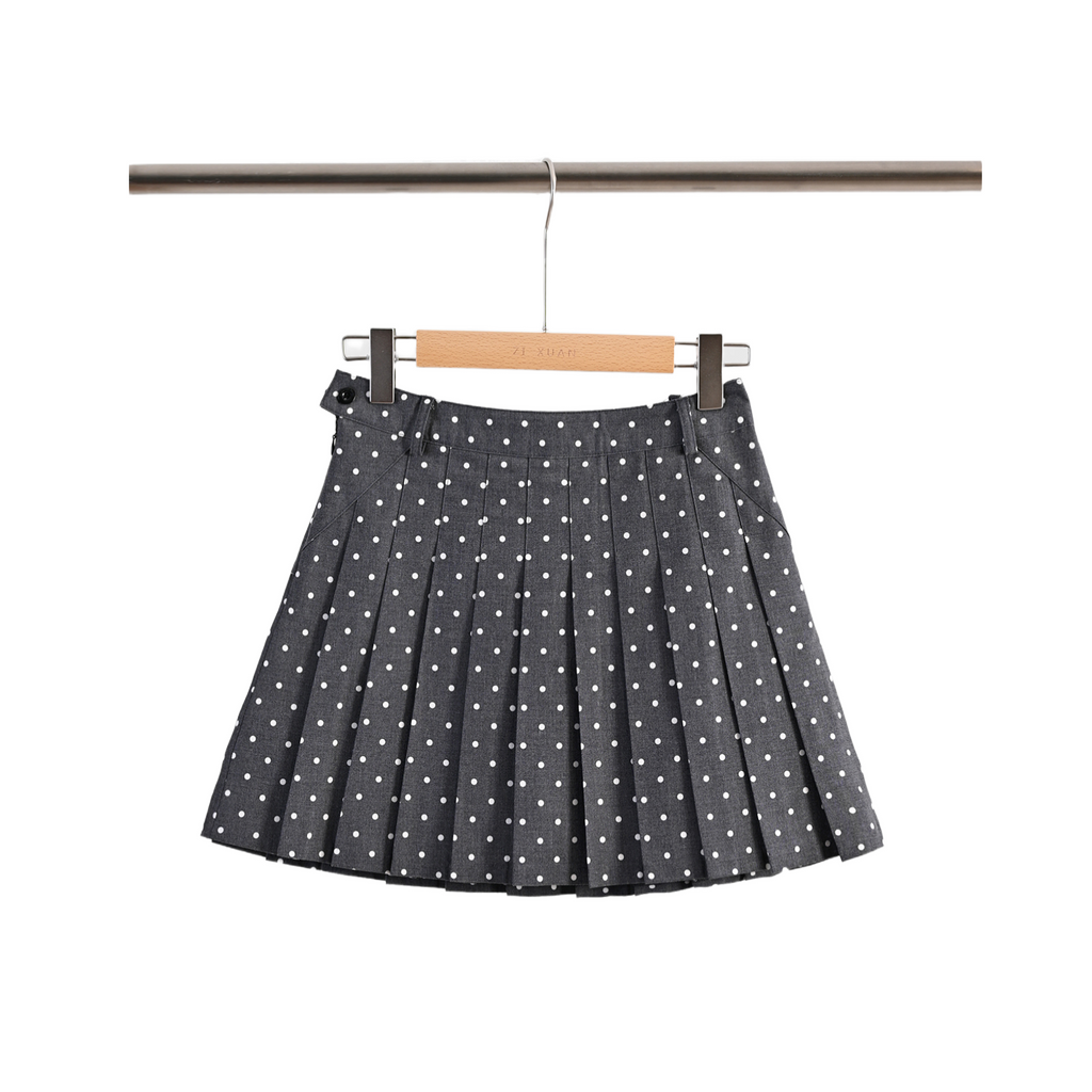 Polka dot high-waisted skirt  TREND