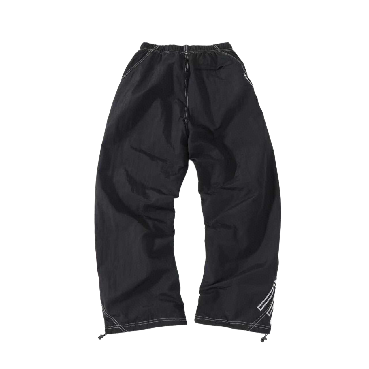 Patchwork Embroidered Knit Sweatpants