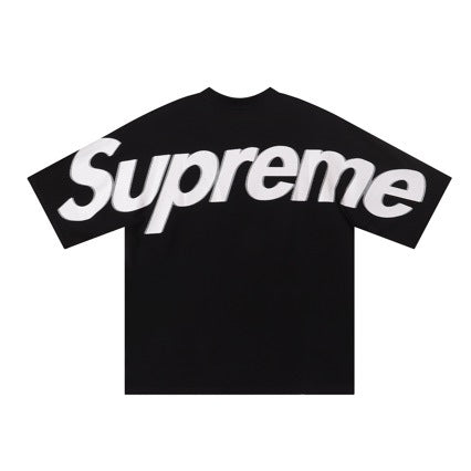 American Letter Print Short Sleeve Tee