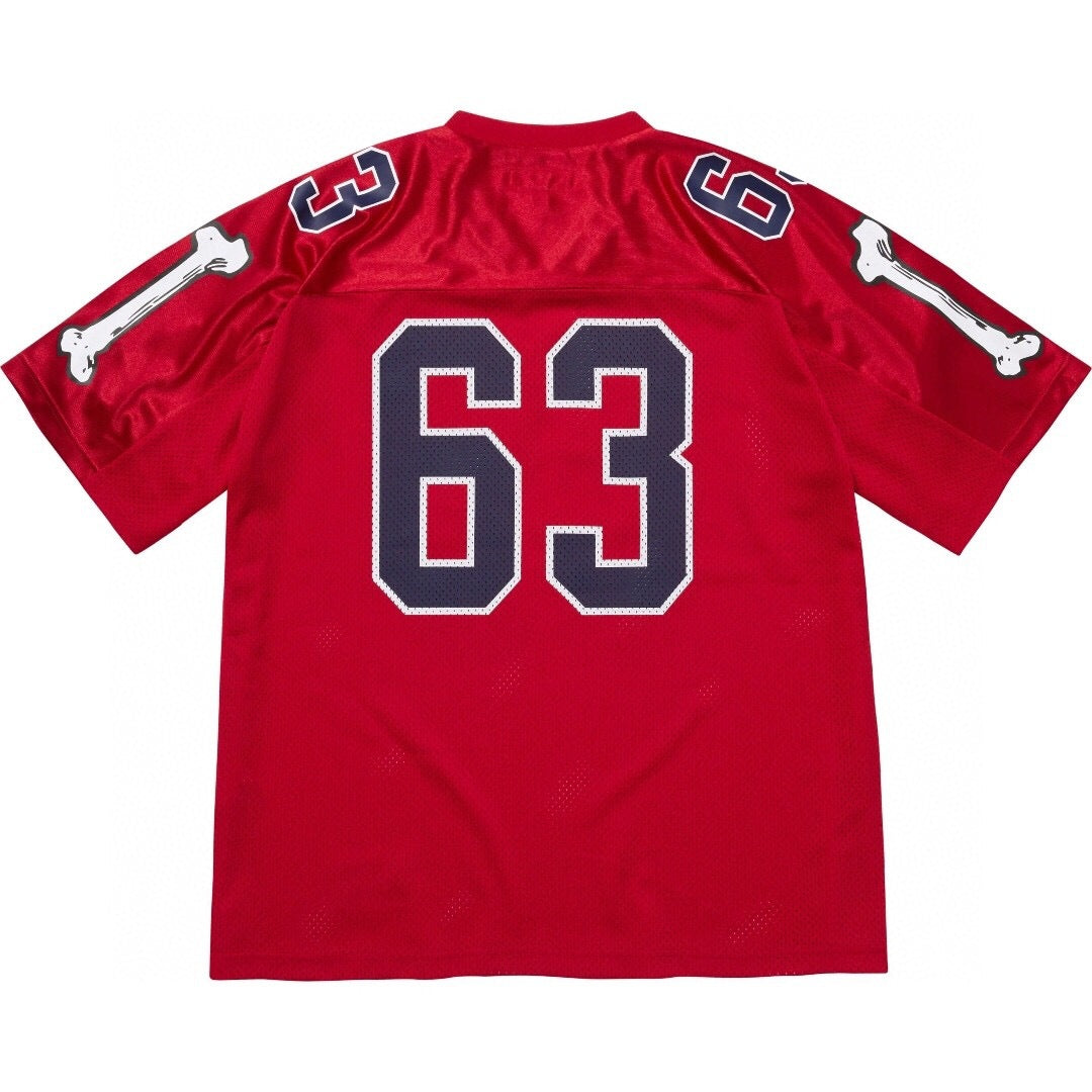 Bones Logo Patch Mesh Football Jersey