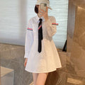 THOM  Four stripes long sleeve shirt¡ꡧ?¡ä??? THOM TREND