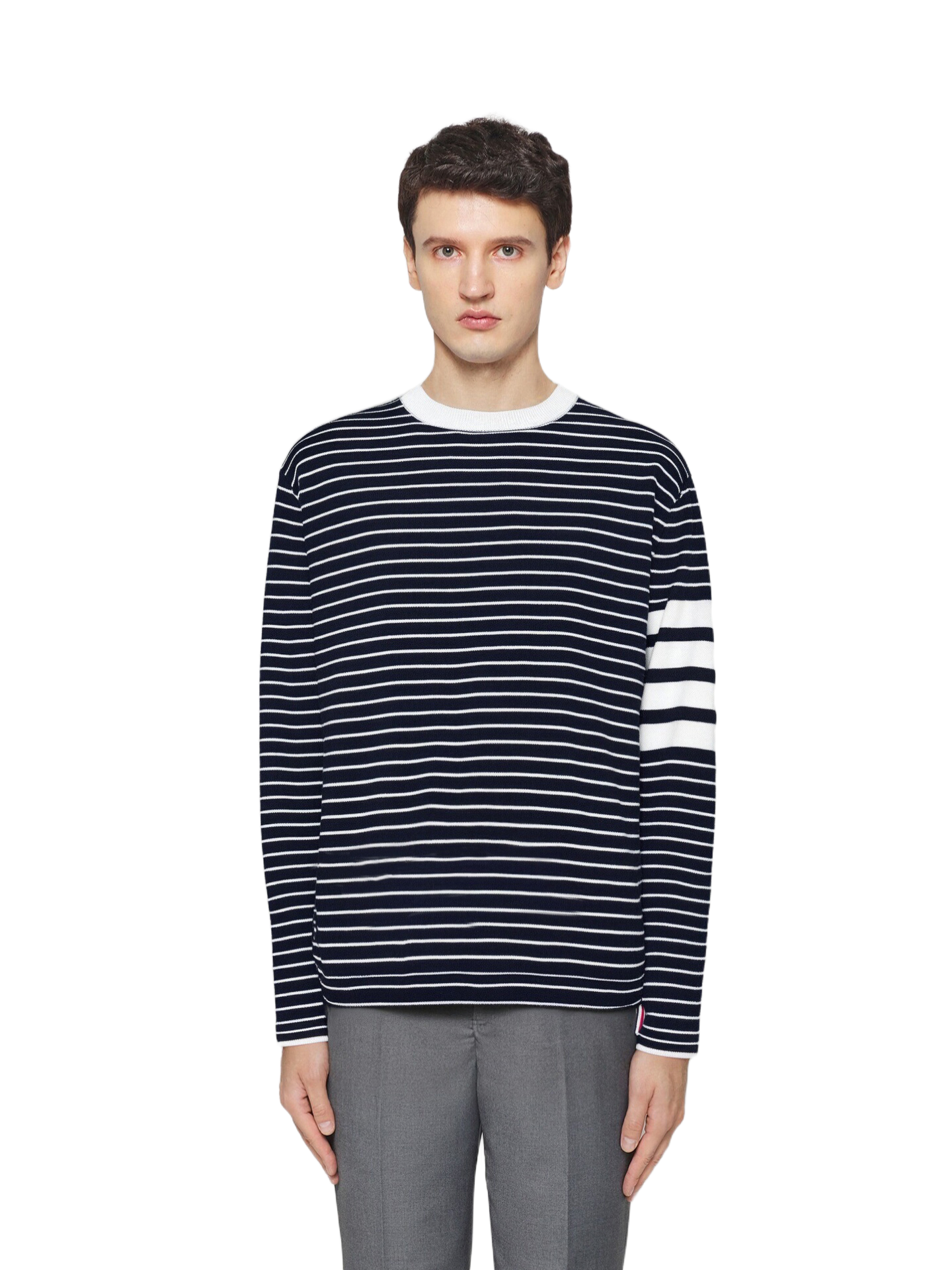 Chunky knit lapel sweater????¡§¡è?¡§¡è??¡§o?  TREND