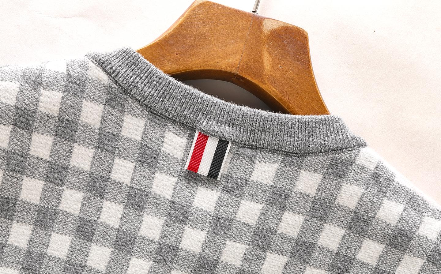 2025SS  Wool plaid cardigan  TREND