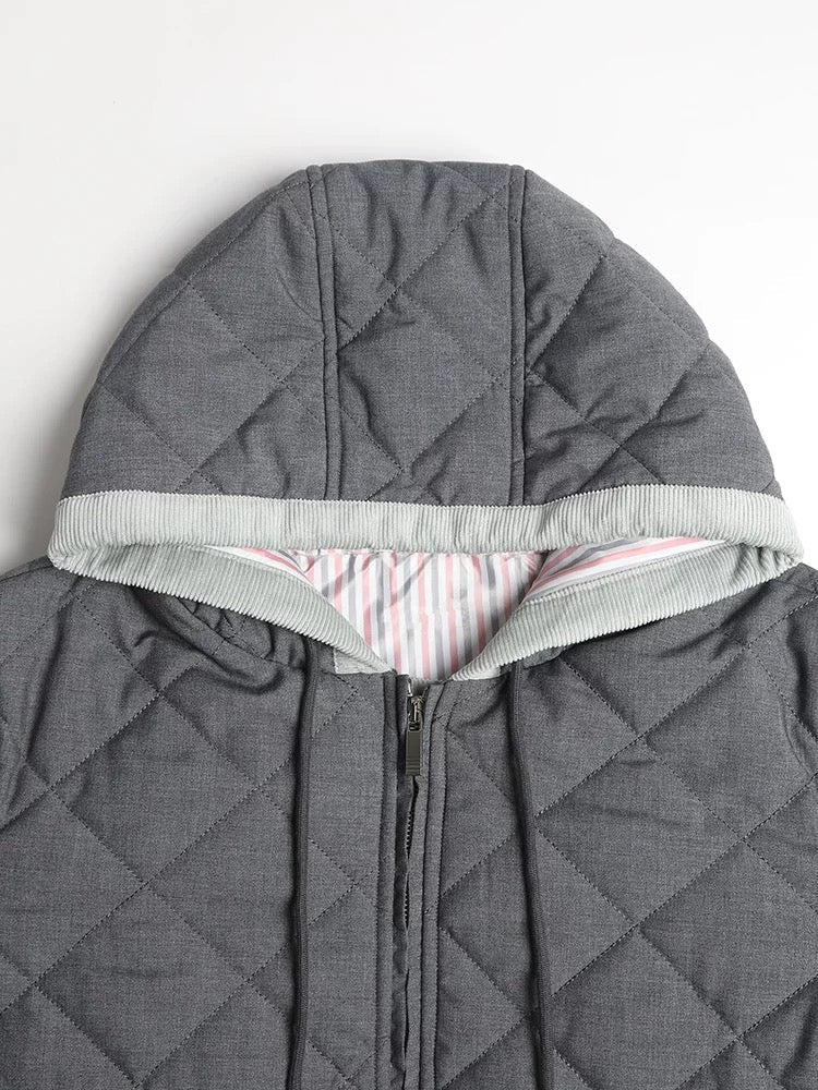 2025SS Womens hooded cotton coat 