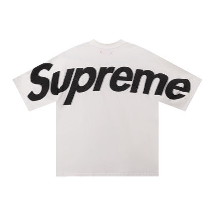American Letter Print Short Sleeve Tee
