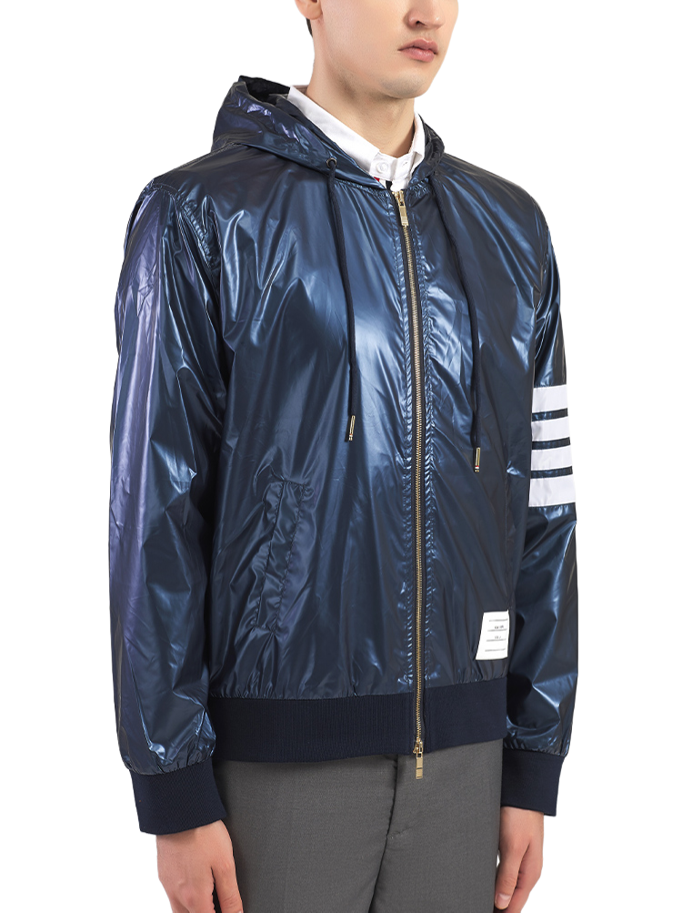 Mens Waterproof and Windproof Satin Jacket 