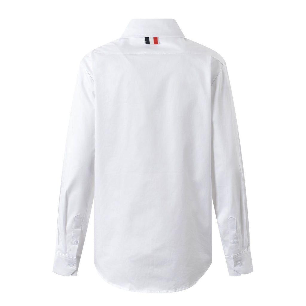Womens dog embroidered shirt