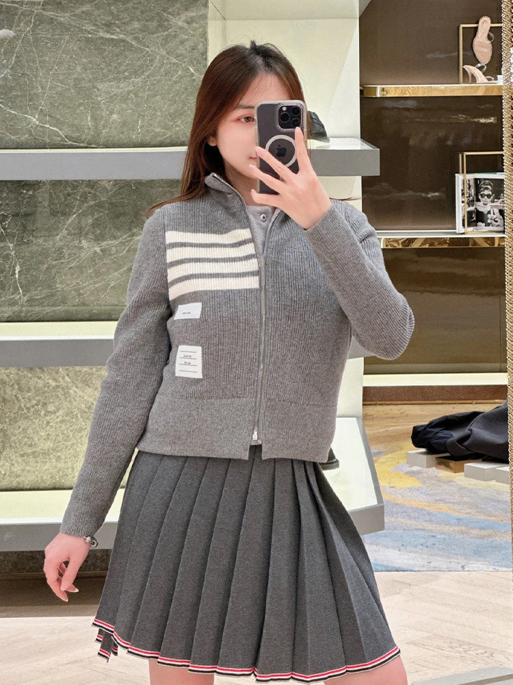 Unisex double-sided fake two-piece jacket  TREND