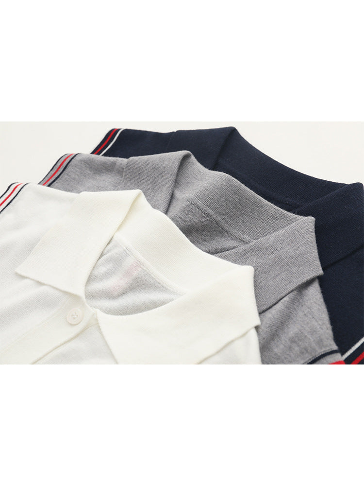 Knitted vest T-shirt