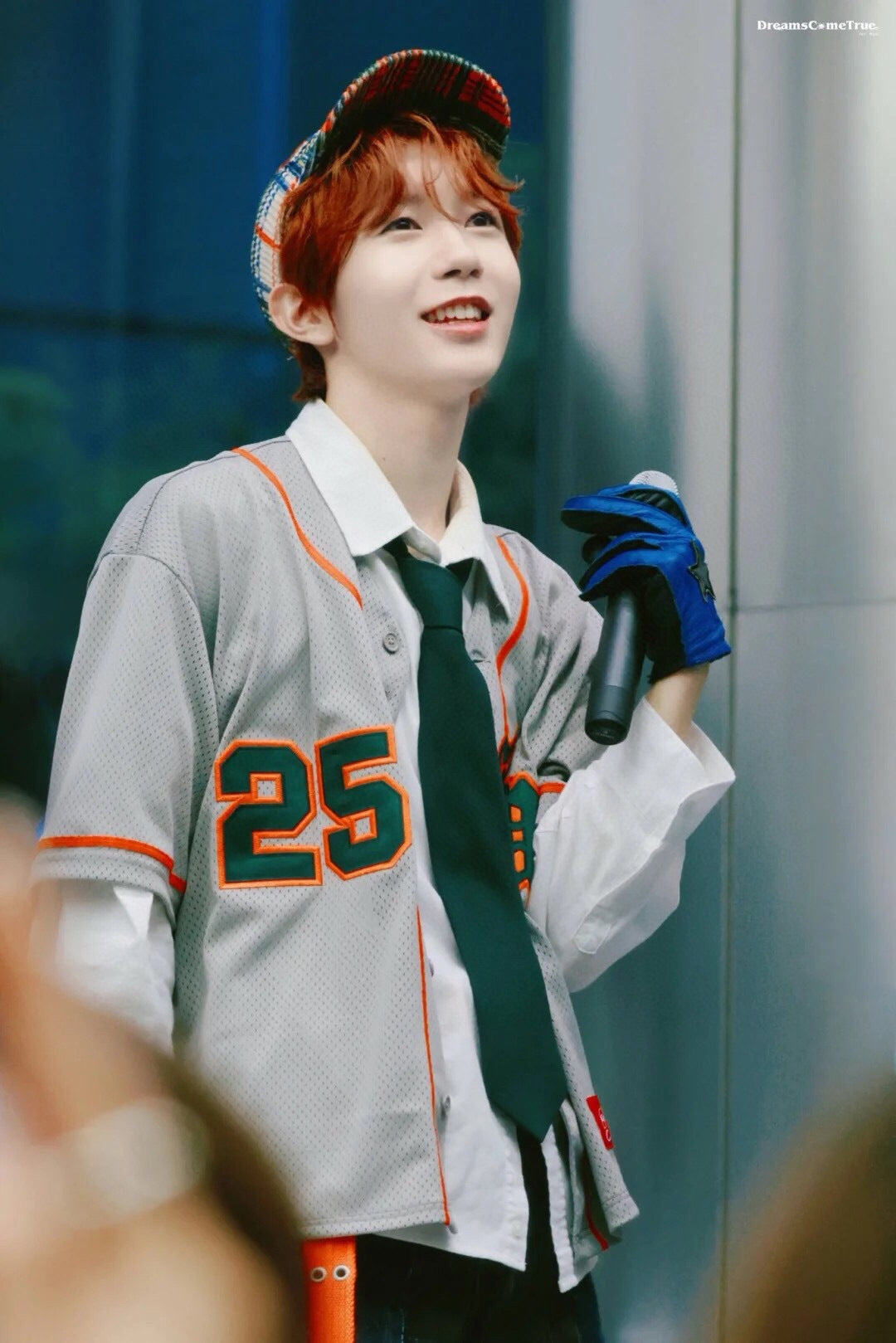 Gothic Sanskrit Twill Appliqué Mesh Baseball Jersey