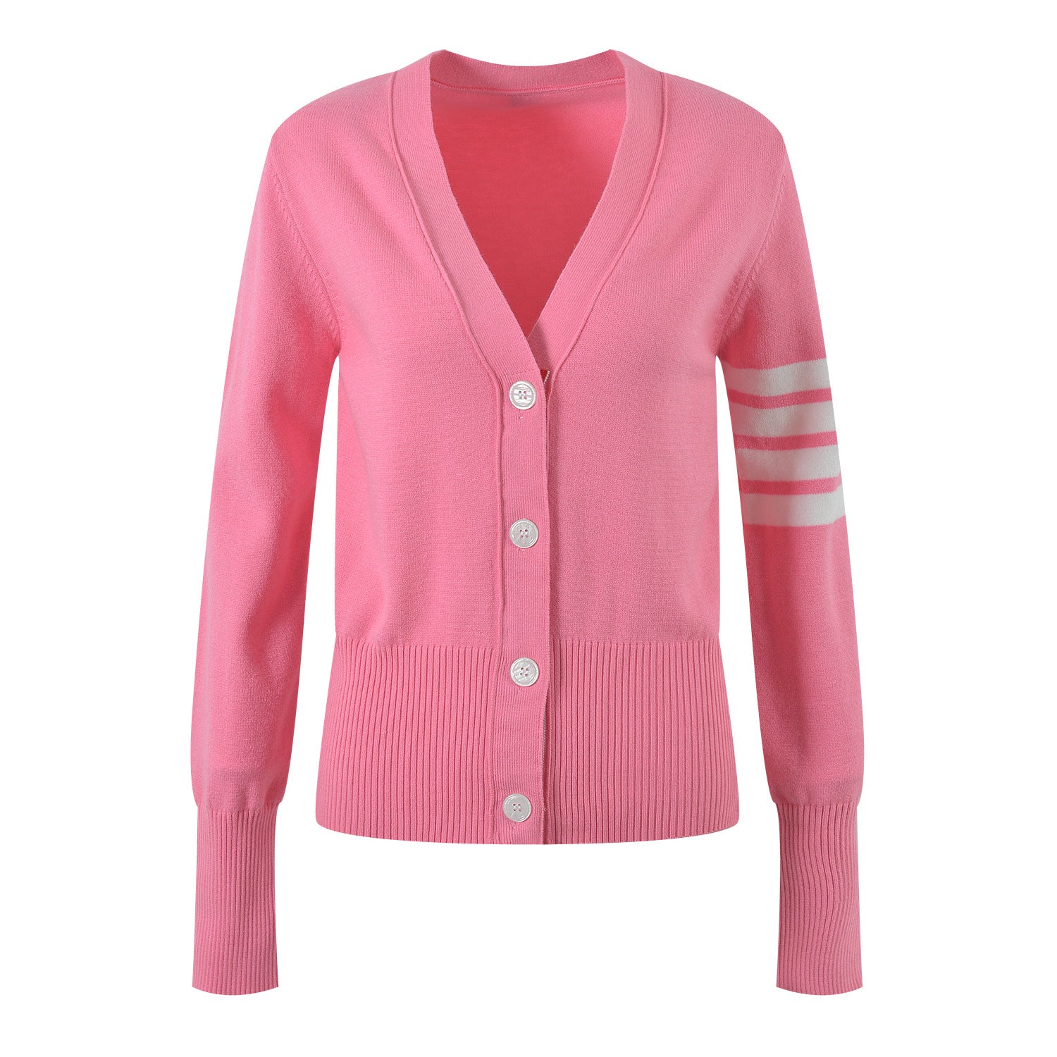 V-neck knitted cardigan????????  TREND