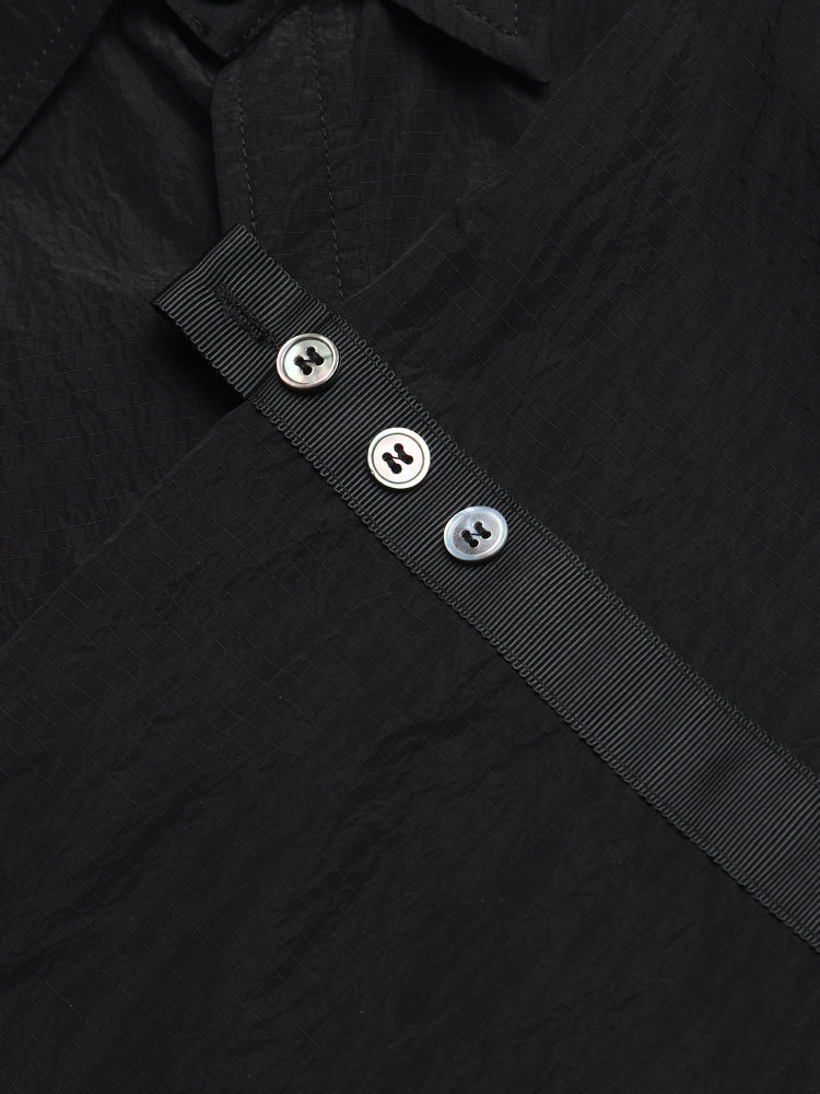 2025SSS Double sleeve patch shirt  TREND