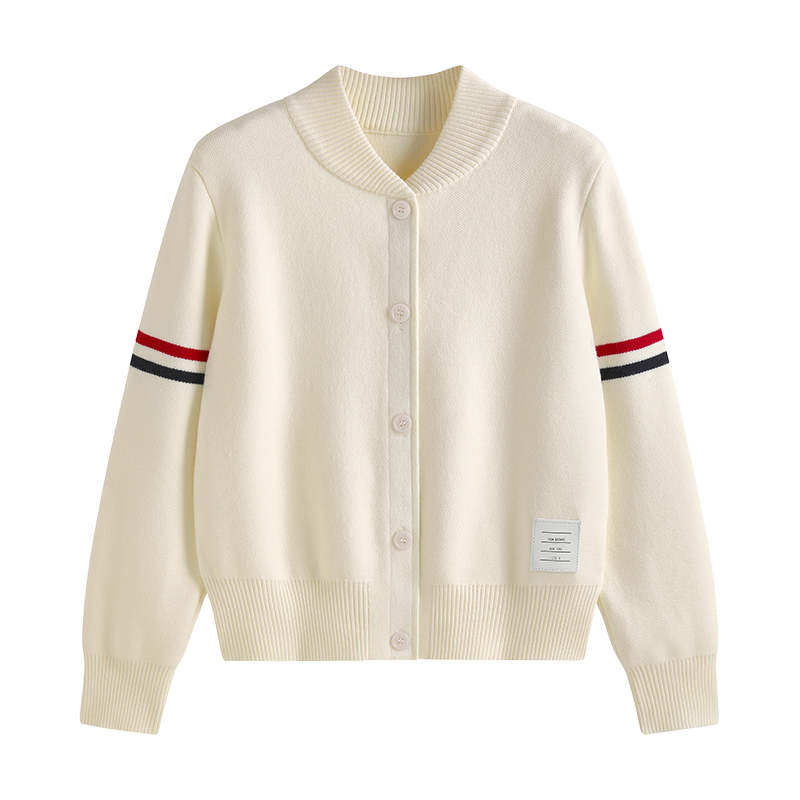 2025SS Double-stitched knitted cardigan  TREND