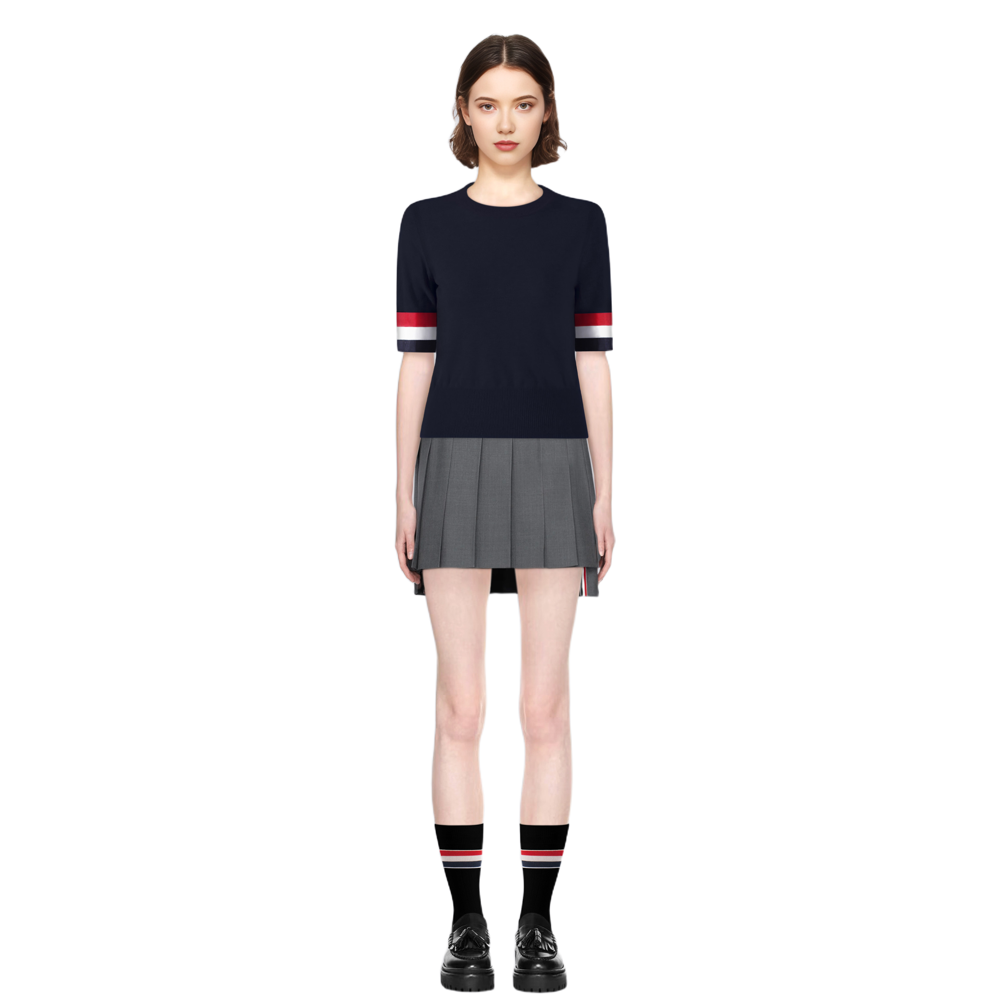 Womens Knitted Wool POLO Shirt????¡§¡è?¡§¡è??¡§o?  TREND