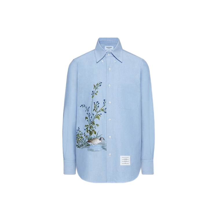 2025SS   Embroidered Oxford Shirt  TREND