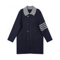Unisex wool knit coat 