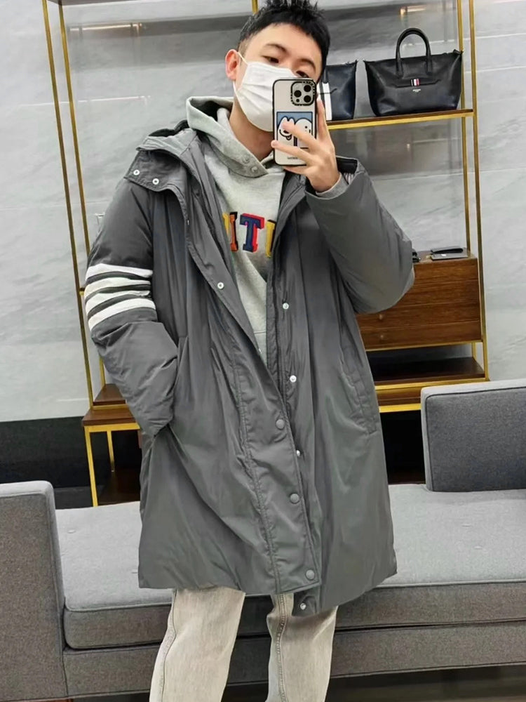 Unisex long down jacket  TREND