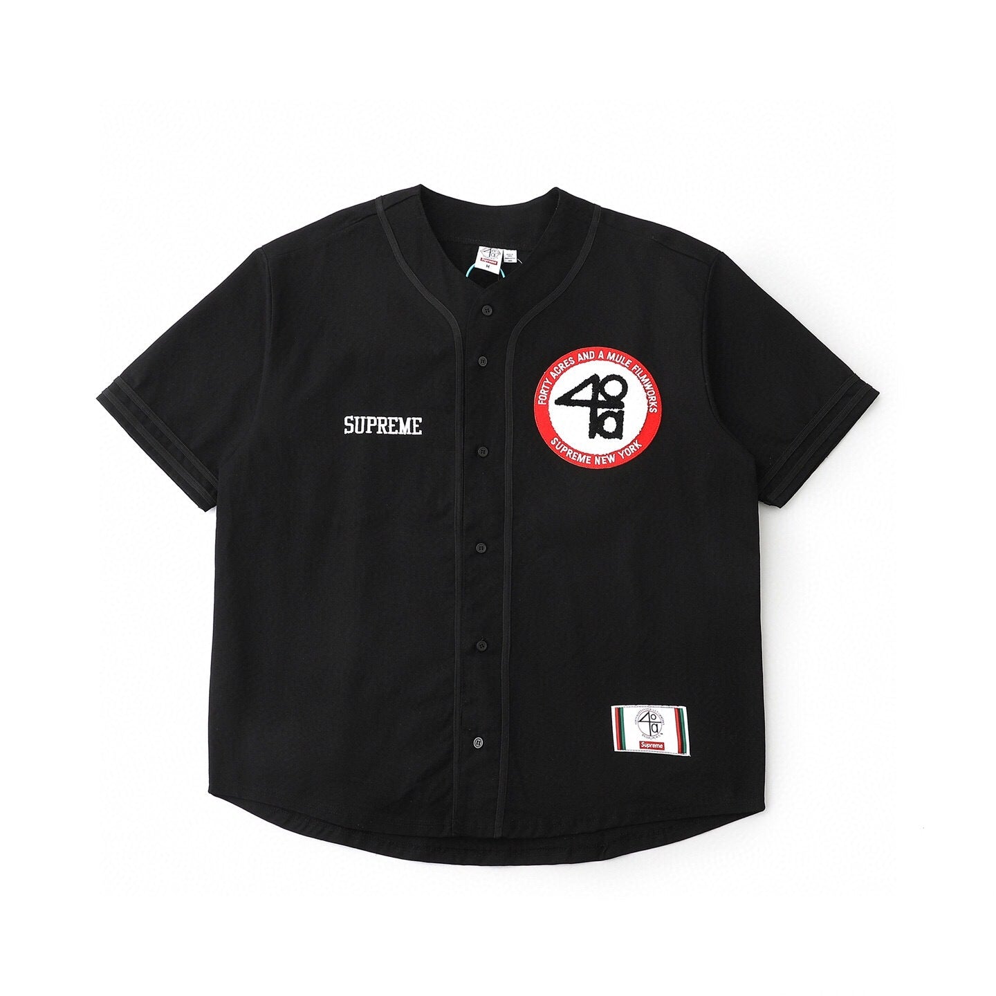 Back Number Logo Baseball Jersey