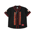 Label Logo Mesh Baseball Shirt