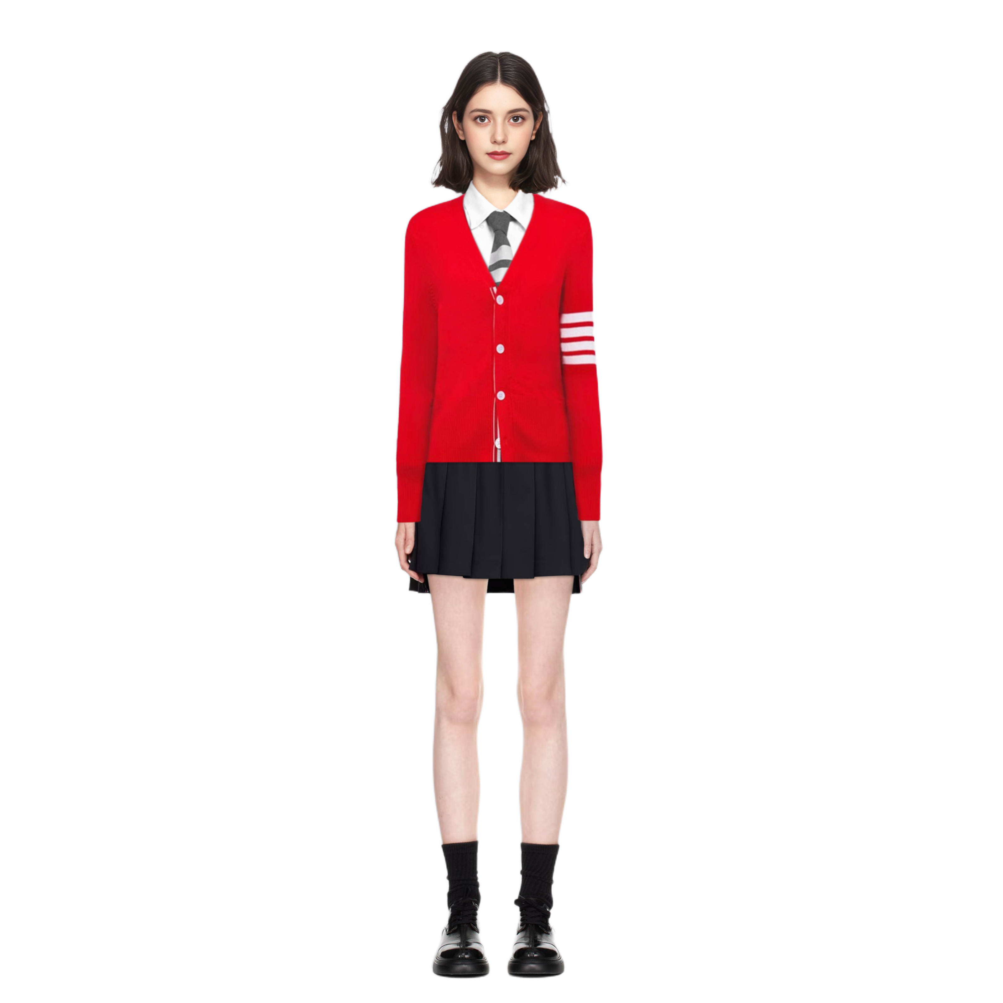 Womens V-neck sweater jacket  TREND