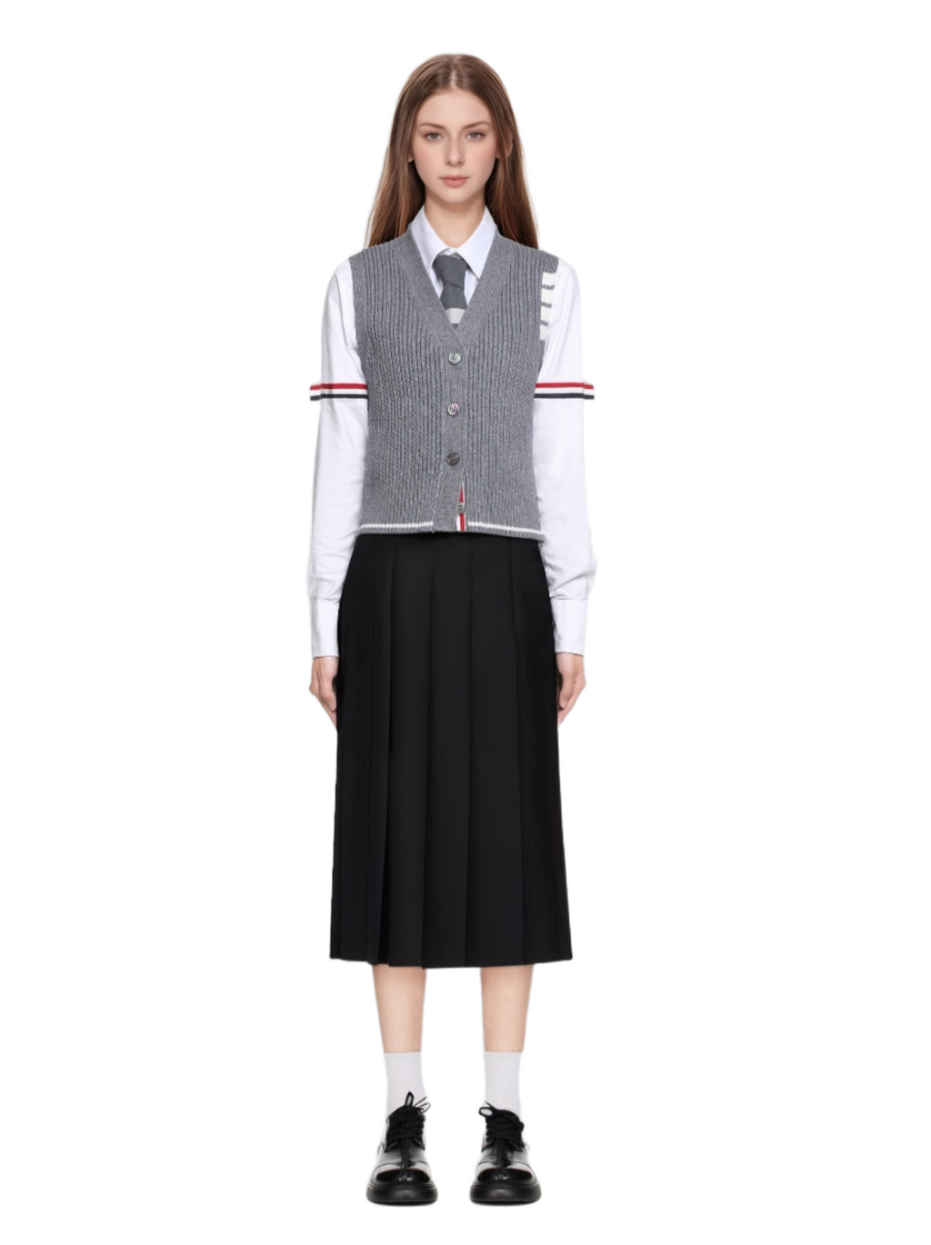  Ribbon knitted cardigan????????  TREND
