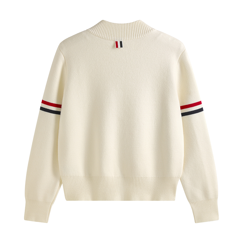 2025SS Double-stitched knitted cardigan  TREND