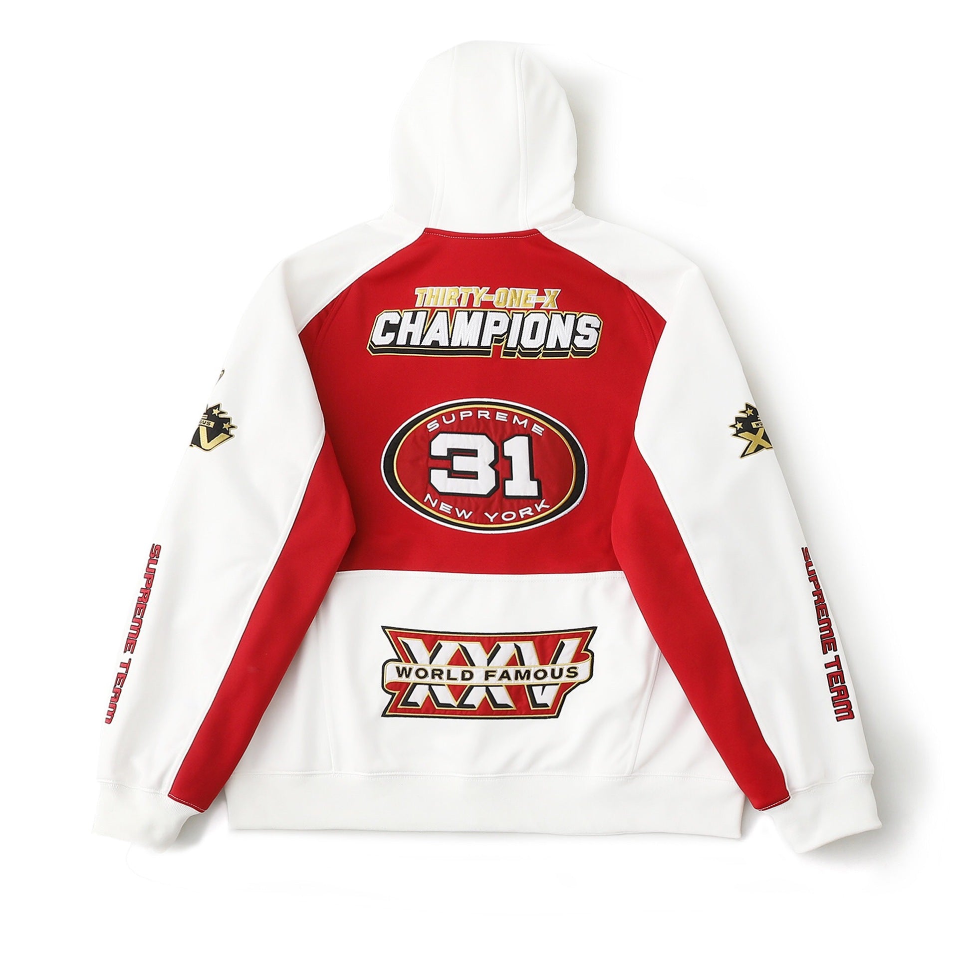 Twill Appliqué Embroidered Hoodie