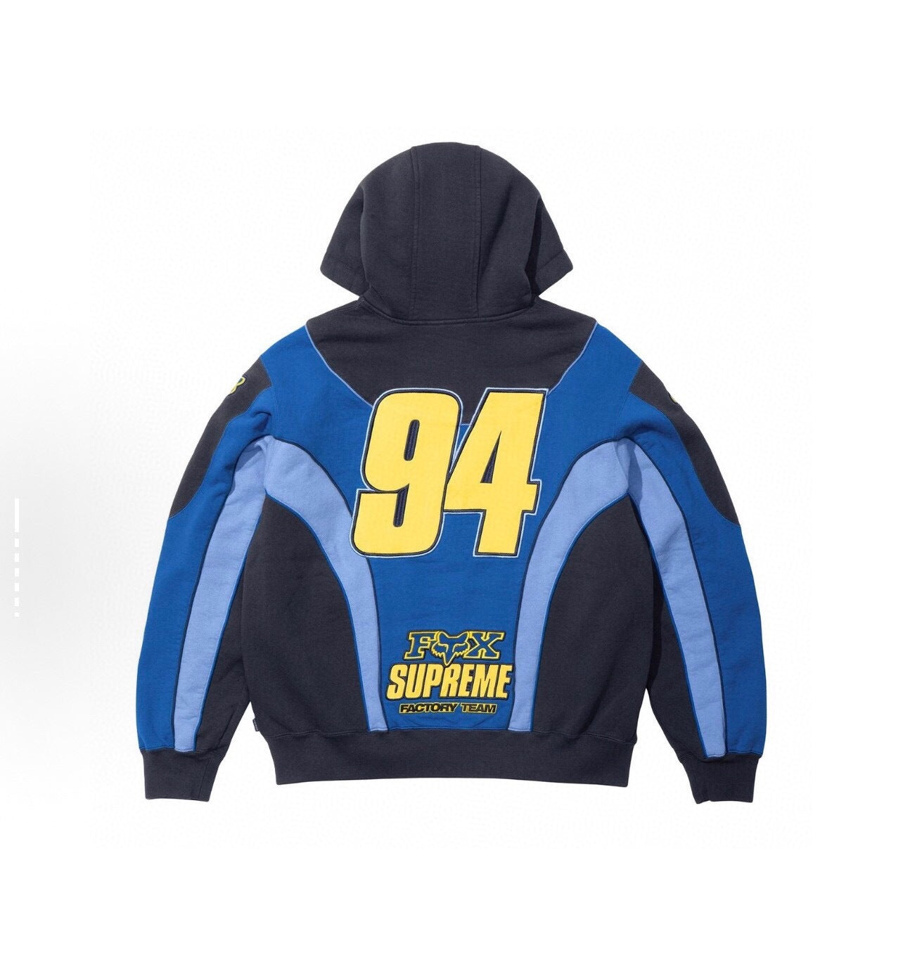 Graphic Print Zip-Up Hoodie
