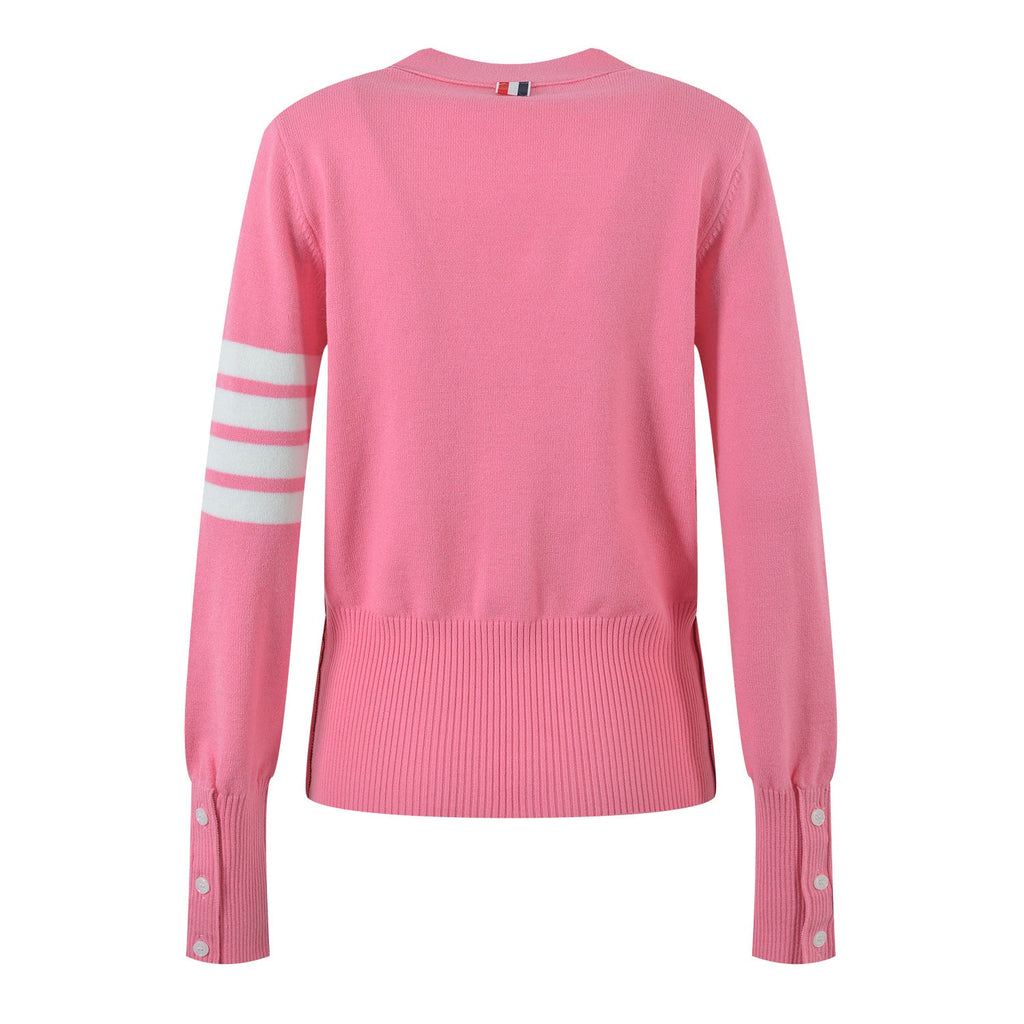 V-neck knitted cardigan????????  TREND