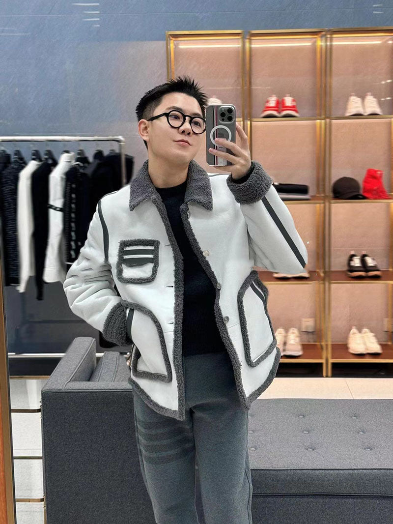 2025SS Lapel wool coat 