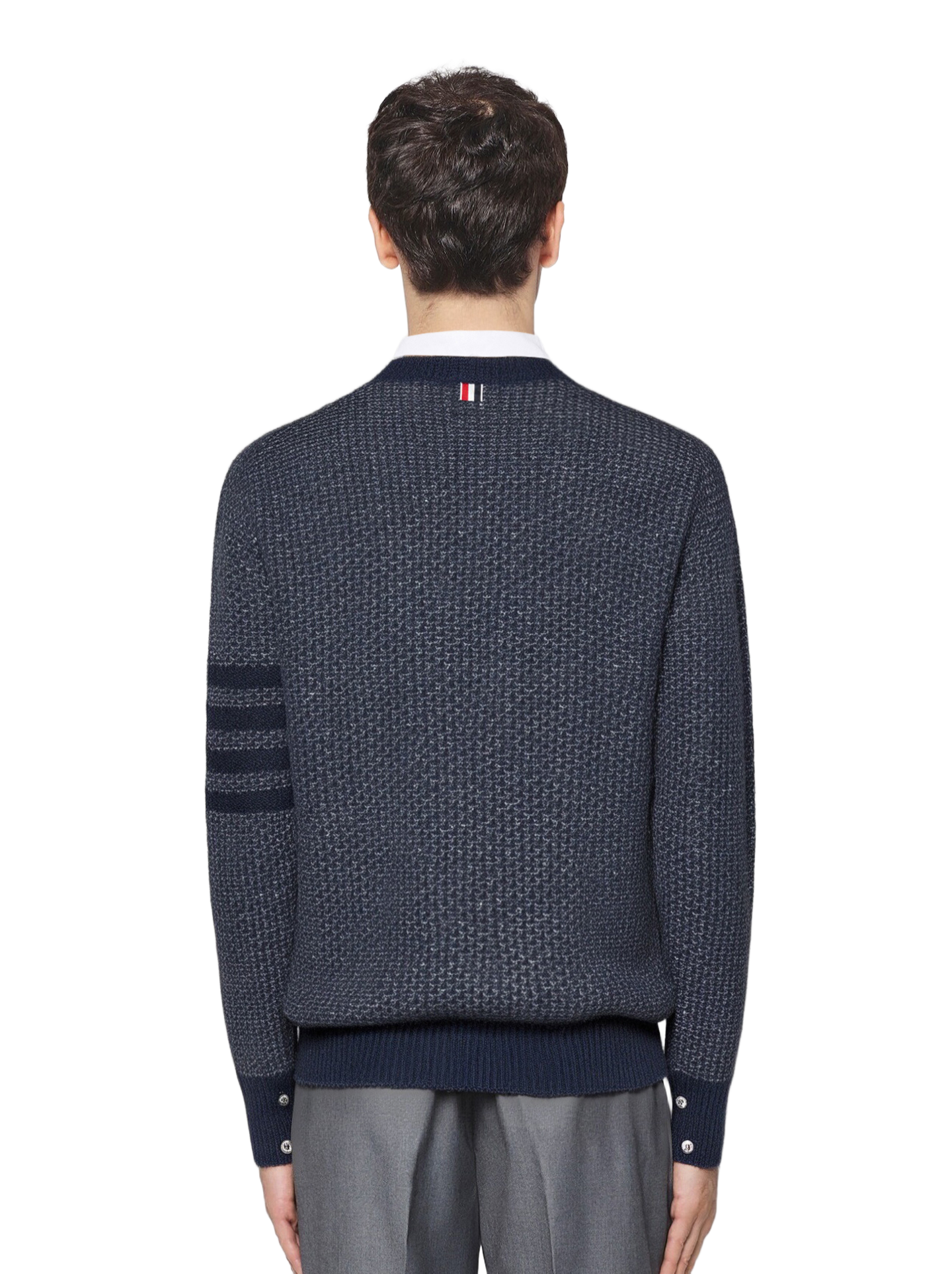 2025SSS Chunky Knit Sweater Jacket  TREND