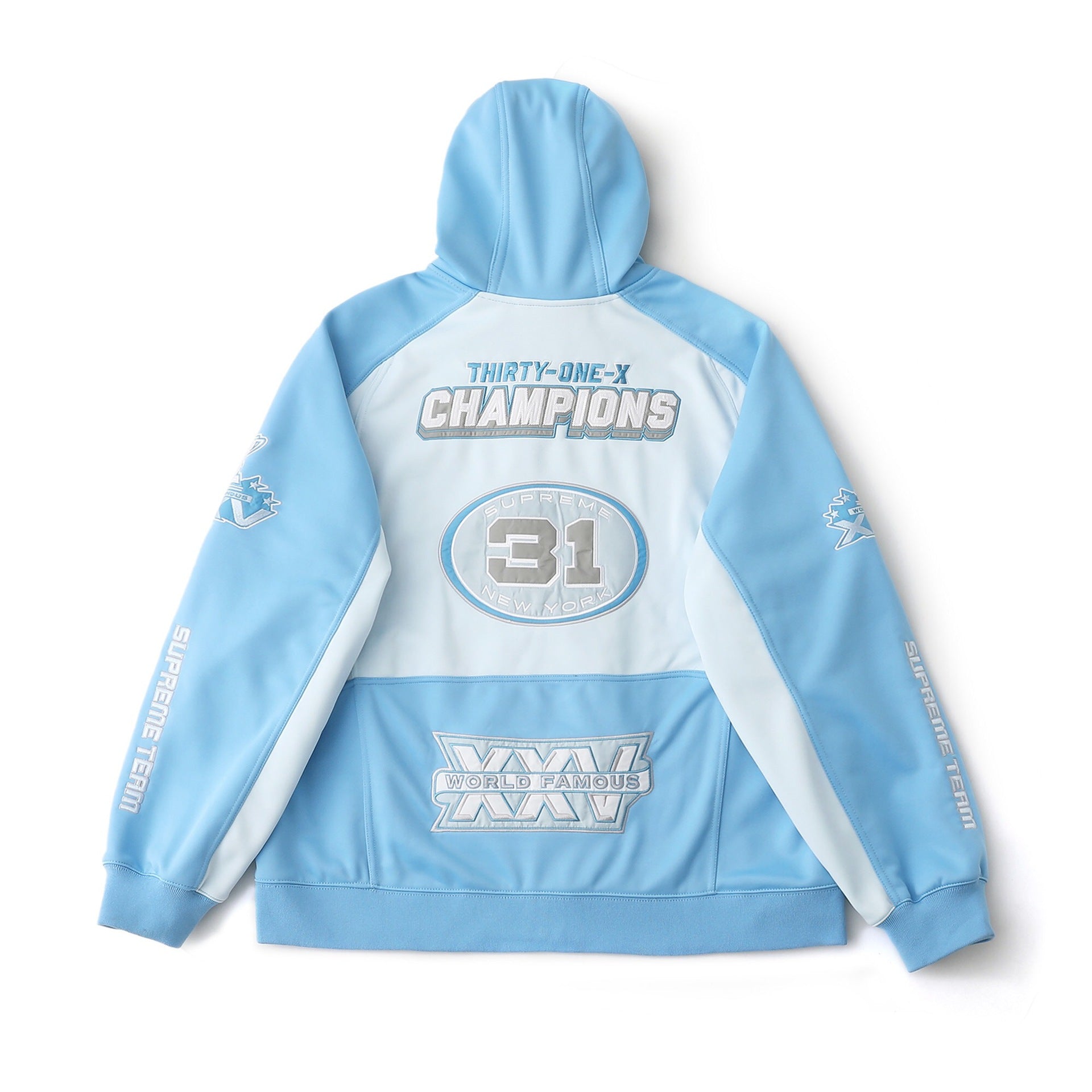 Twill Appliqué Embroidered Hoodie