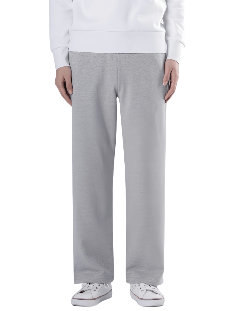 Unisex side webbing loose straight trousers  TREND