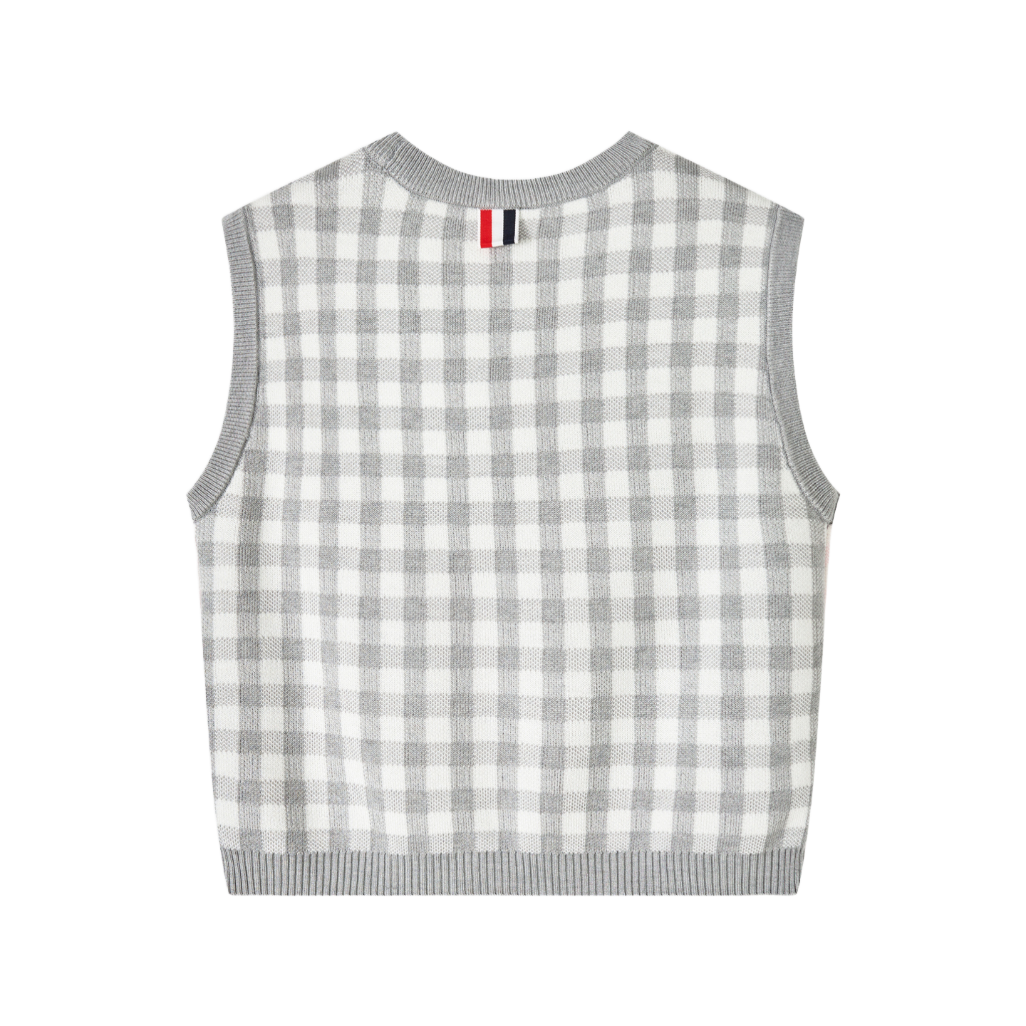 2025SS  Colorblock plaid vest  TREND