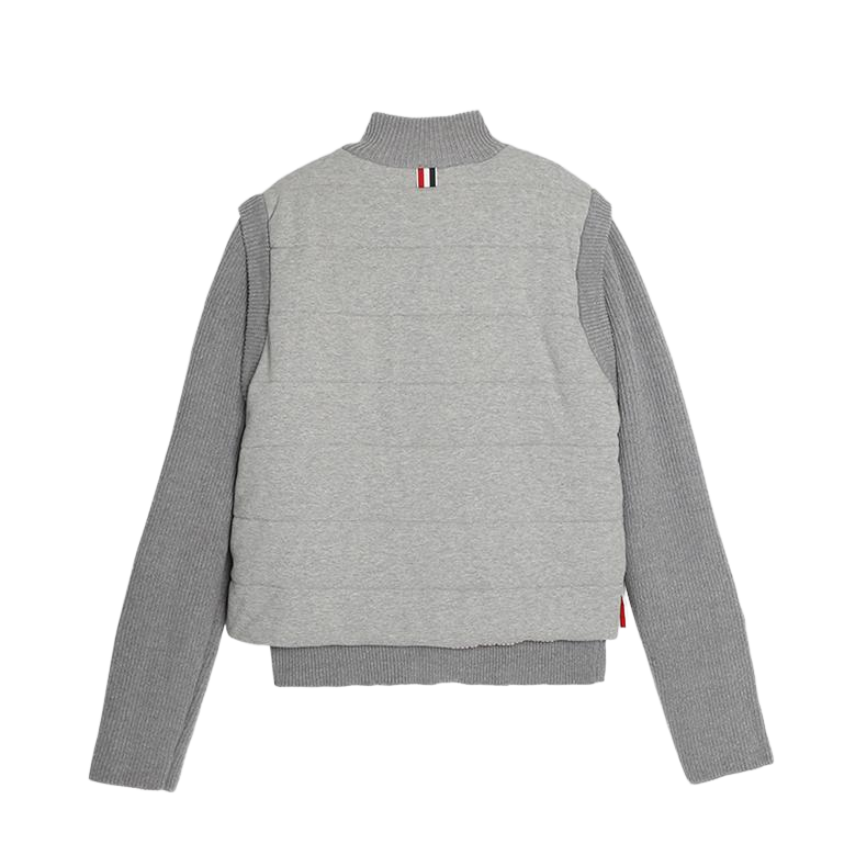 Unisex double-sided fake two-piece jacket  TREND
