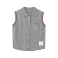 Knitted vest T-shirt