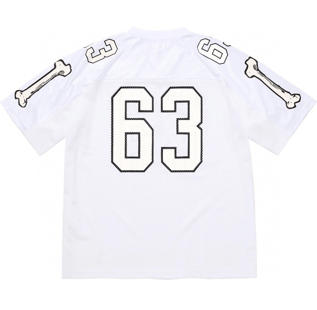 Bones Logo Patch Mesh Football Jersey