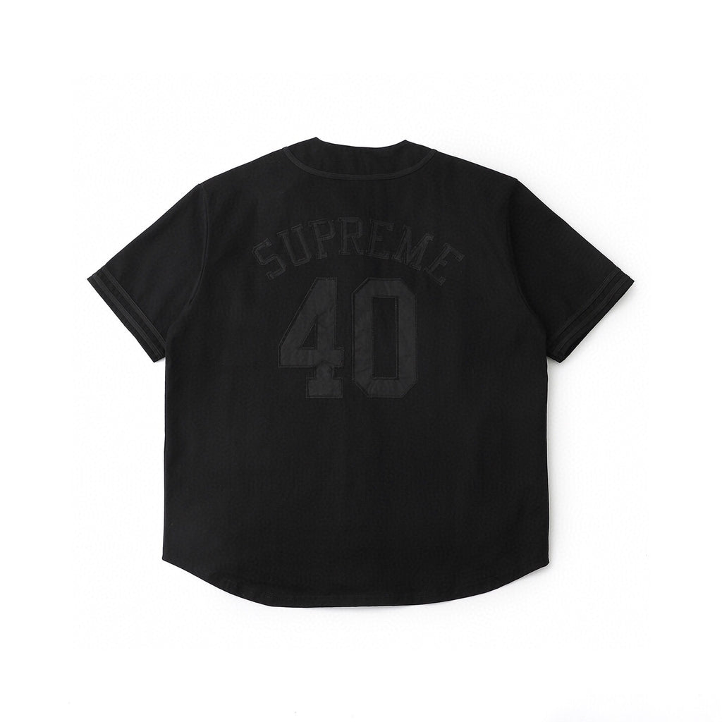 Back Number Logo Baseball Jersey