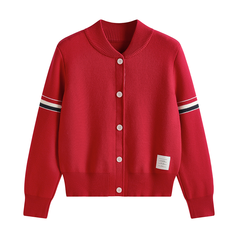 2025SS Double-stitched knitted cardigan  TREND