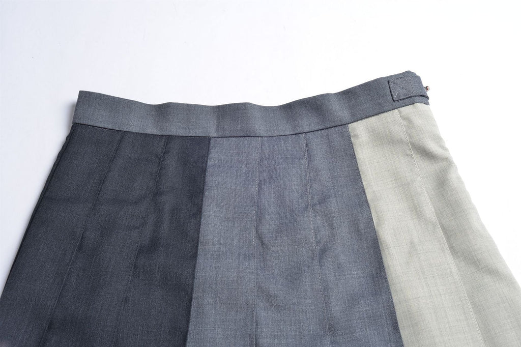  Womens three-color pleated skirt????????  TREND