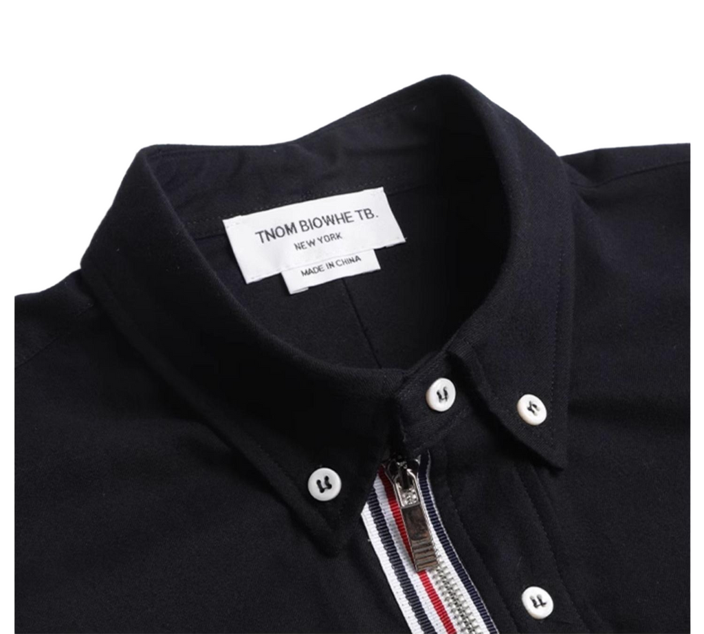  Mens Zipper Pocket Shirt  TREND